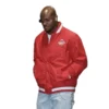 Kenneth Walker Arby’s Red Varsity Bomber Jacket