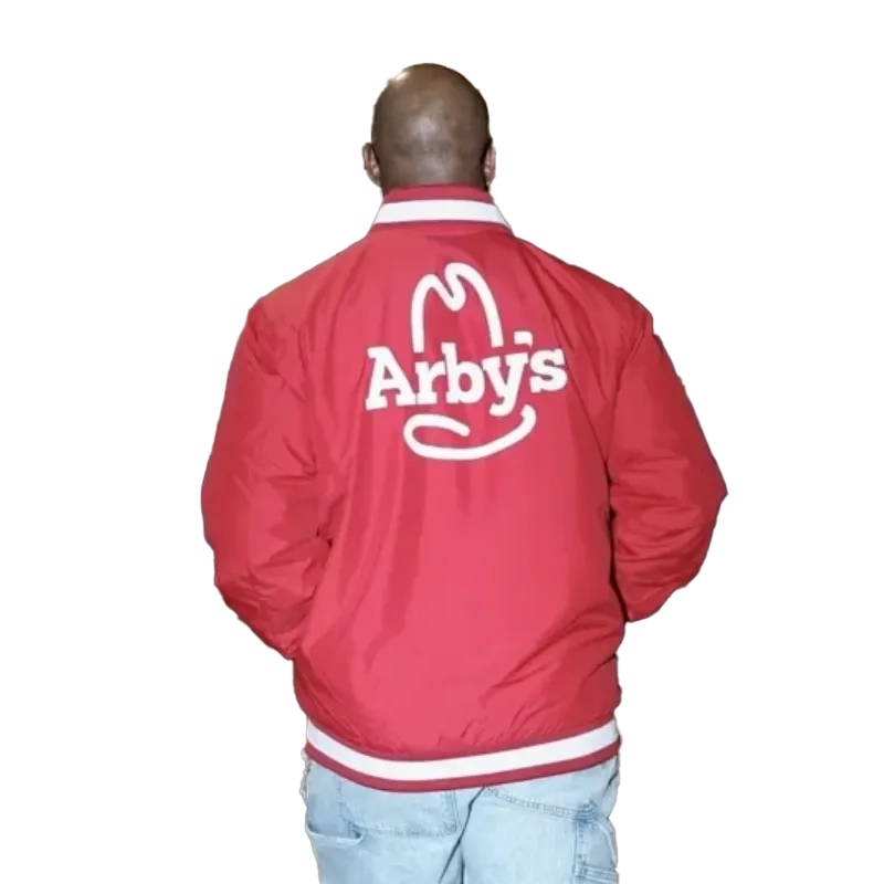 Kenneth Walker Arby’s Red Varsity Bomber Jackets