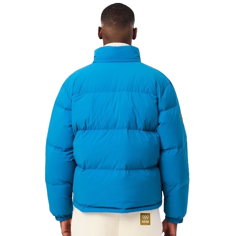 Lacoste x Olympic Heritage Cortina Blue Puffer Jacket Unisex