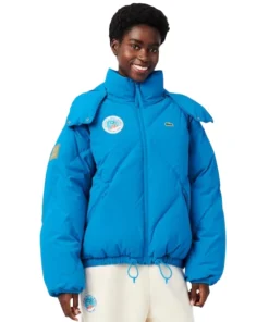 Lacoste x Olympic Heritage Cortina Puffer Jacket For Woman