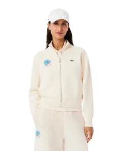 Lacoste x Olympic Heritage Cortina Zipped Jacket For Woman