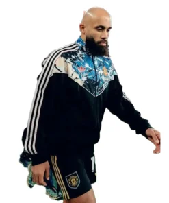 Manchester United x Adidas x The Stone Roses Jacket For Unisex .2026