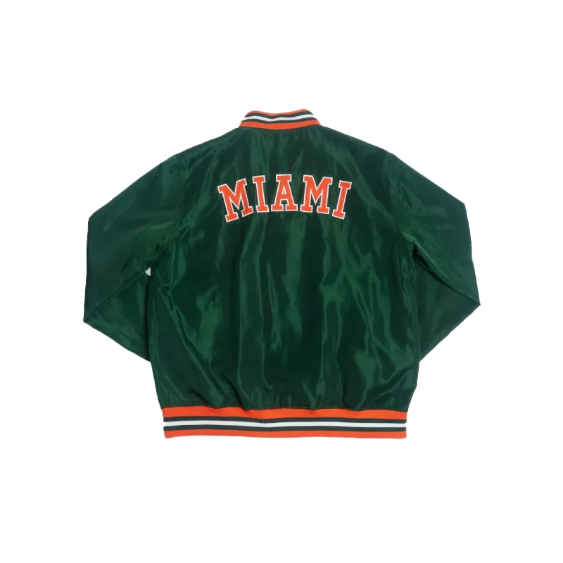 Miami Hurricanes Bomber Jacket Unisex