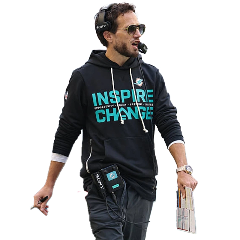 Mike McDaniel Miami Dolphins Inspire Change 2025 Hoodies