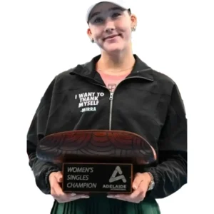 Mirra Andreeva 2026 Adelaide International Jacket
