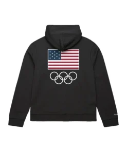Mitchell & Ness Team USA Coach Snoop Hoodie For Woman