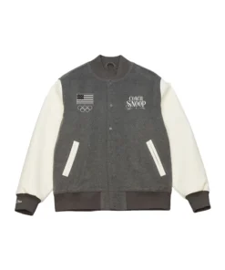 Mitchell & Ness Team USA Coach Snoop Varsity Jacket