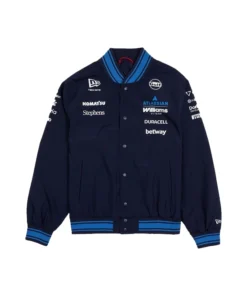 New Era x Atlassian Williams F1 Team Varsity Jacket For Unisex