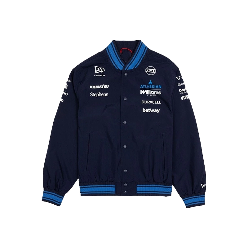 New Era x Atlassian Williams F1 Team Varsity Jacket For Unisex