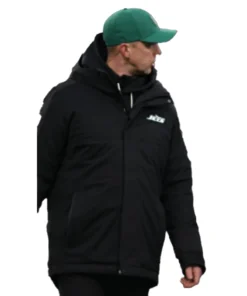 New York Jets Black Hooded Jacket For 2025