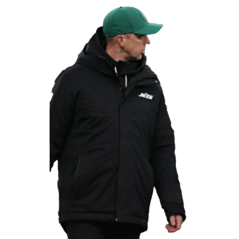 New York Jets Black Hooded Jacket For 2025