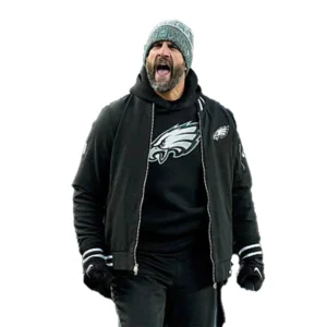 Nick Sirianni 2025 Eagles Sideline Bomber Jacket For Man