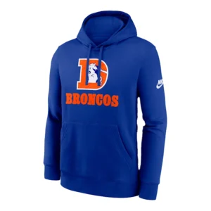 Nike Denver Broncos Best Season Rewind Club Hoodie For Man