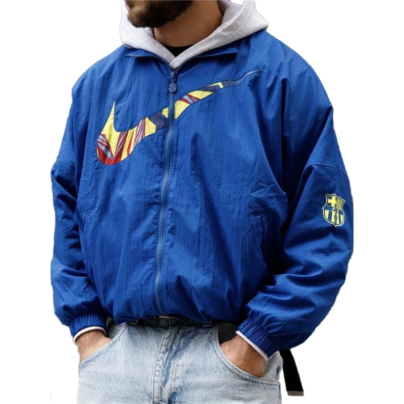 Nike FC Barcelona Essential Jacket For Woman