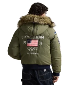 Olympic 2026 Team USA Bomber Jacket For Woman
