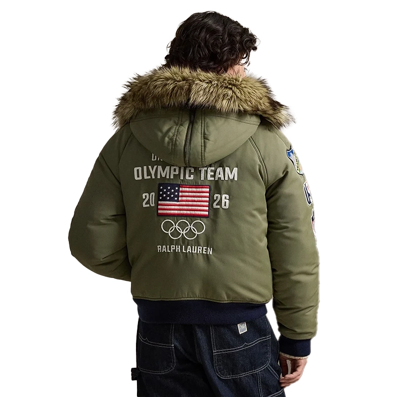 Olympic 2026 Team USA Bomber Jacket For Woman