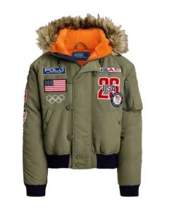 Olympic 2026 Team USA Bomber Jacket Man