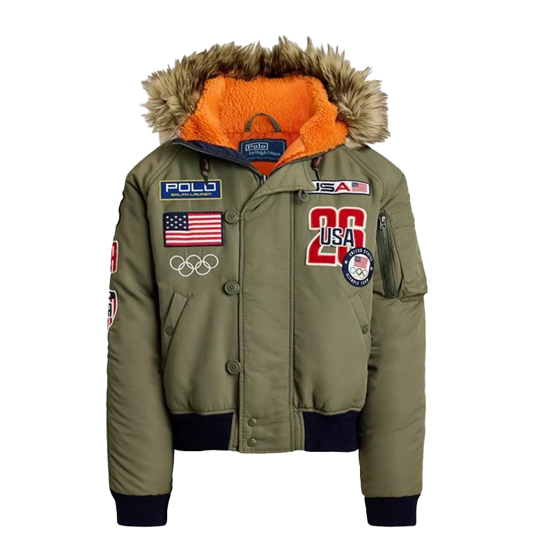 Olympic 2026 Team USA Bomber Jacket Man