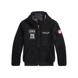 Olympic 2026 Team USA Pile Fleece Full-Zip Hoodie For Man