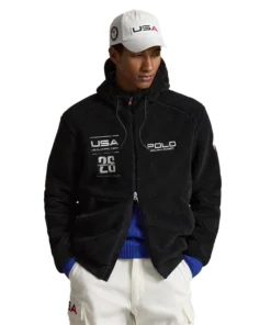 Olympic 2026 Team USA Pile Fleece Full-Zip Hoodie For Woman