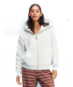 Parke Monochrome Varsity Zip Up Hoodie 2026