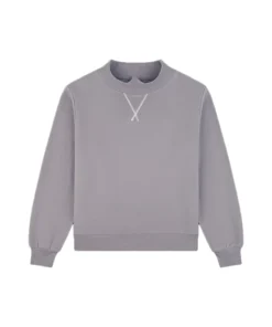 Parke Tonal Classic Mockneck Sweatshirt For Unisex