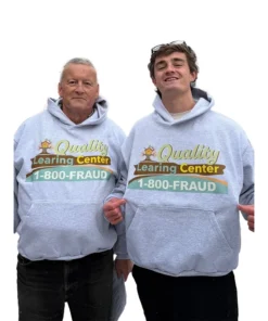 Quality Learing Center Hoodie For Man