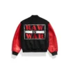 Raw Is War Varsity Jacket for men