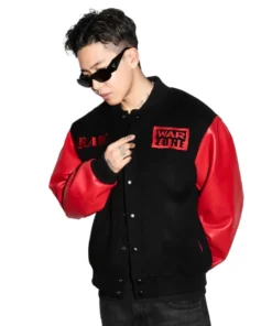 Raw Is War Varsity Jacket women