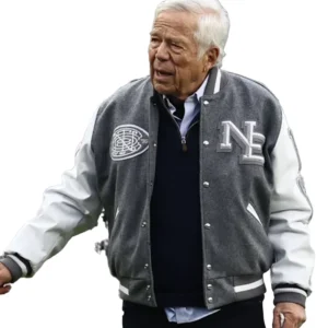 Robert Kraft AFC Divisional Playoff Patriots Jacket men