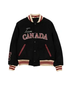 SCA x Hockey Canada Leaf & Legacy Varsity Bomber Jacket For Unisex