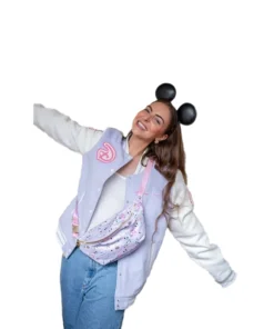 Stoney Clover Lane Disneyland Varsity Jacket For Woman