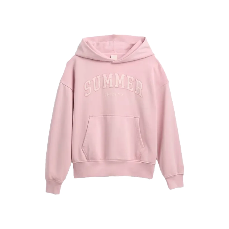 Summer Fridays Heavyweight Oversized Logo Hoodie
