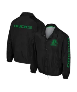 The Wild Collective Oregon Ducks Coaches Jacket For Man