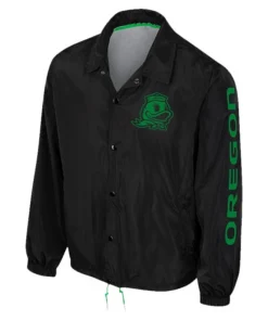 The Wild Collective Oregon Ducks Coaches Jacket For Woman