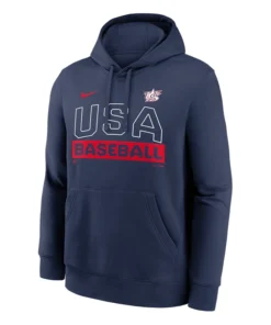 USA Baseball Nike 2026 World Baseball Classic Club Hoodie