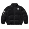 Unisex Supreme The North Face Suede Nuptse Jacket