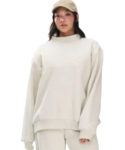 Untitled-1-RecoveredParke Monochrome Varsity Mockneck Sweatshirt