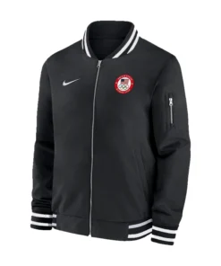 Winter Olympics 2026 Nike Black Team USA Full-Zip Bomber Jackets