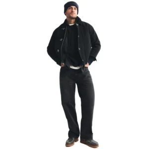 abercrombie & fitch Fireman Clasp Workwear Jacket