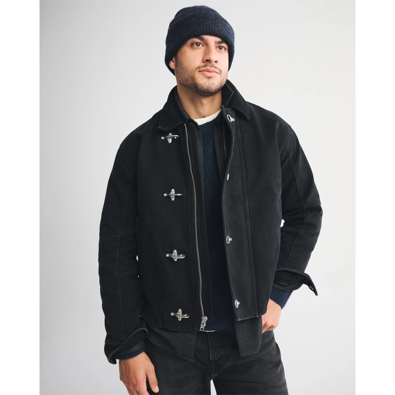 abercrombie & fitch Fireman Clasp Workwear Jacket For Unisex