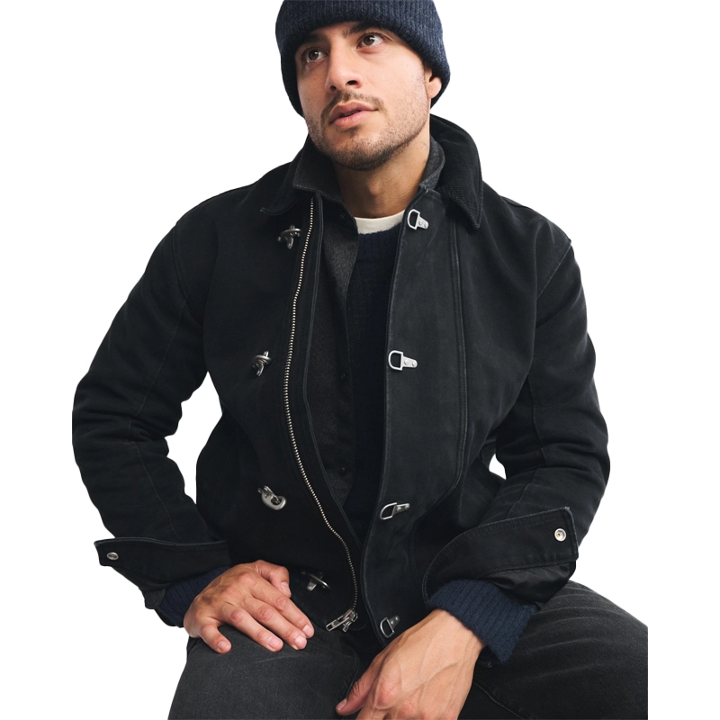 abercrombie & fitch Fireman Clasp Workwear Jacket For Woman