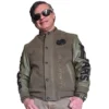 balmain paris limited edition varsity jacket For Man