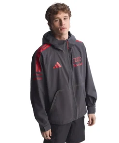 Alternative view of Adidas x Audi Revolut F1 Mechanics Rain Jacket