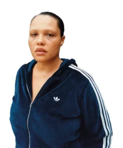Adidas x Wales Bonner Velour Track Jacket For Unisex
