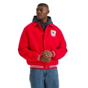 Arsenal Essentials Varsity Jacket For Woman