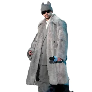 Bad Bunny Super Bowl LX Halftime Show Fur Coat
