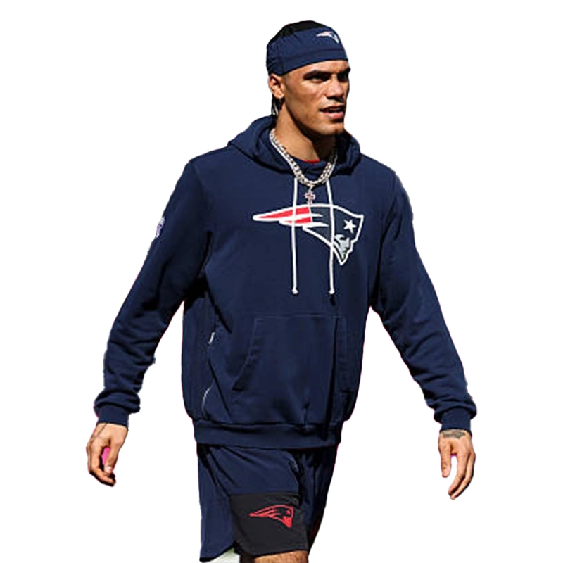 Christian Gonzalez Patriots Super Bowl LX Sideline Hoodie