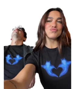 Dua Lipa Two Hearts T-Shirt for men