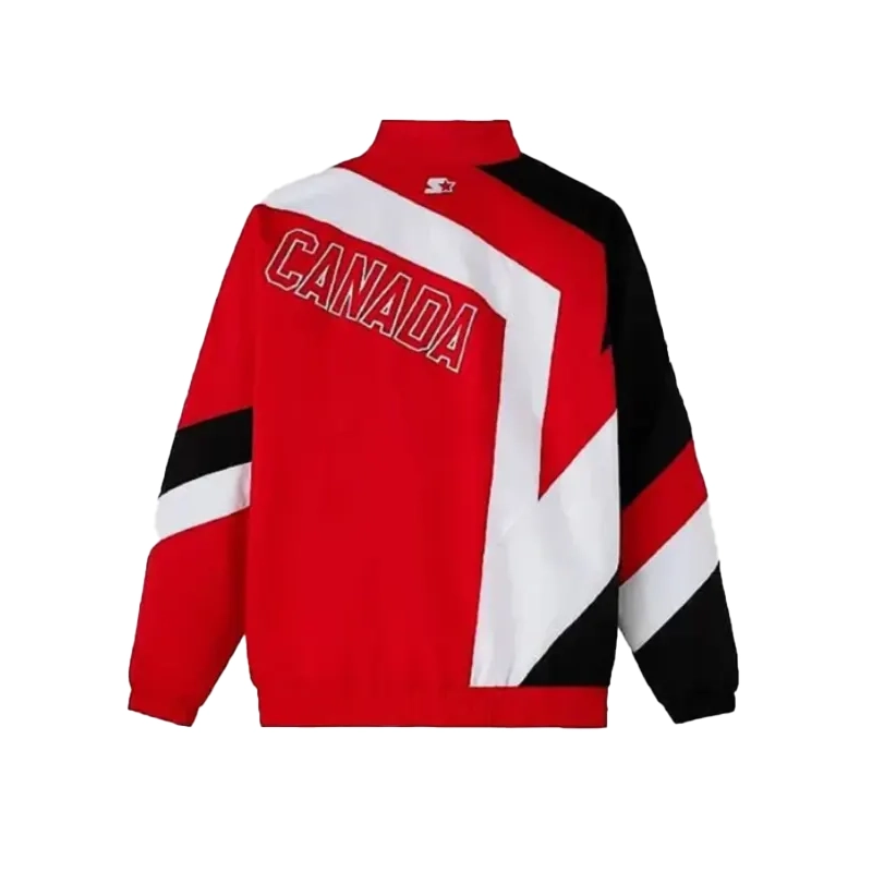 Hockey Canada Red Starter Jacket For Woman